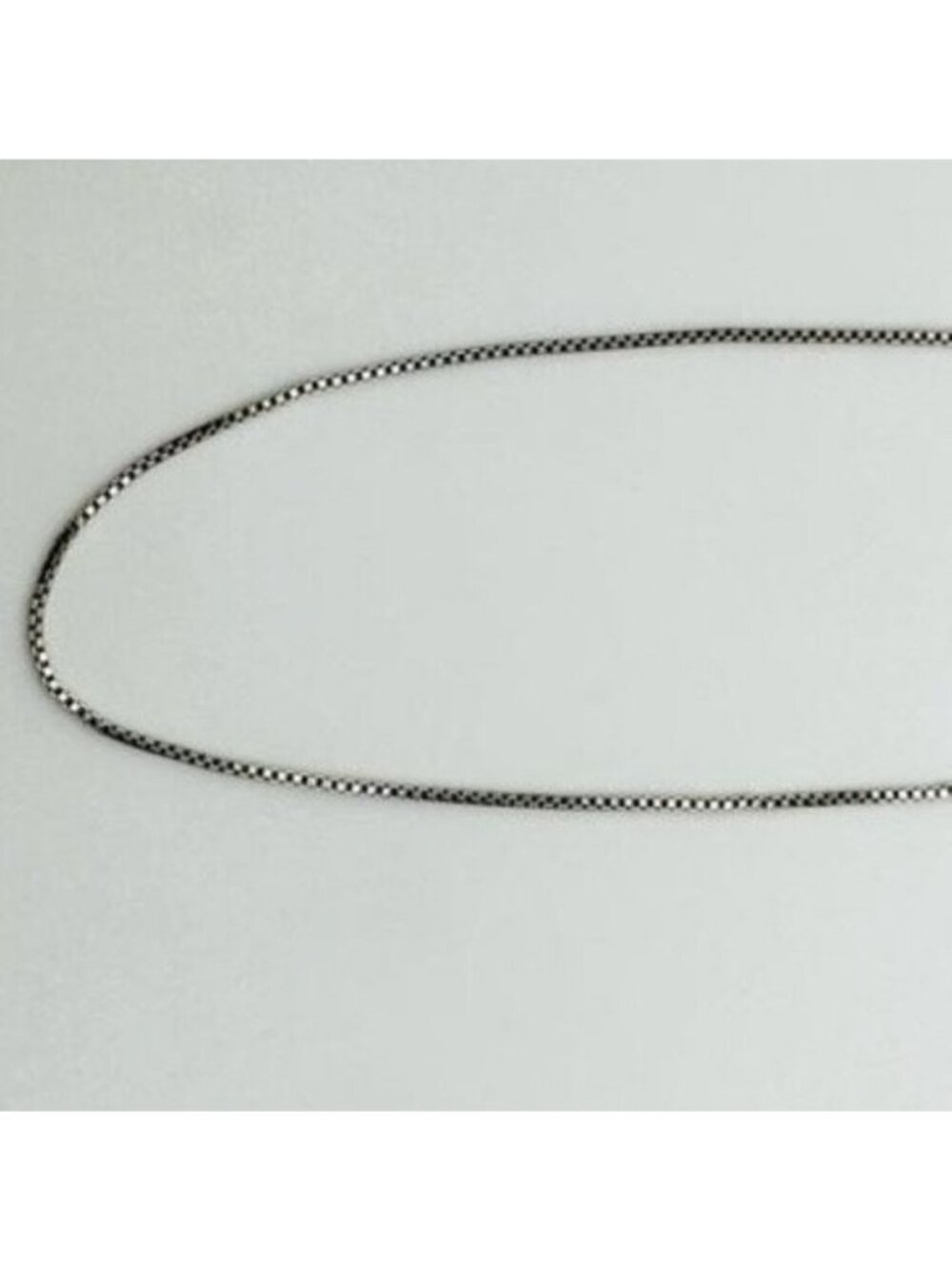 Sterling Silver "MOM" Pendant on Sterling Silver Box Chain - Picture 7 of 8